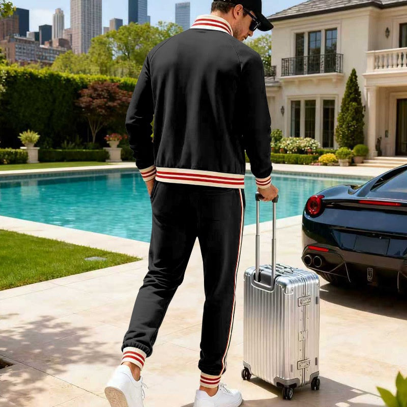 Men’s Casual Full-Zip Tracksuits