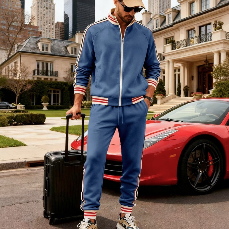 Men’s Casual Full-Zip Tracksuits